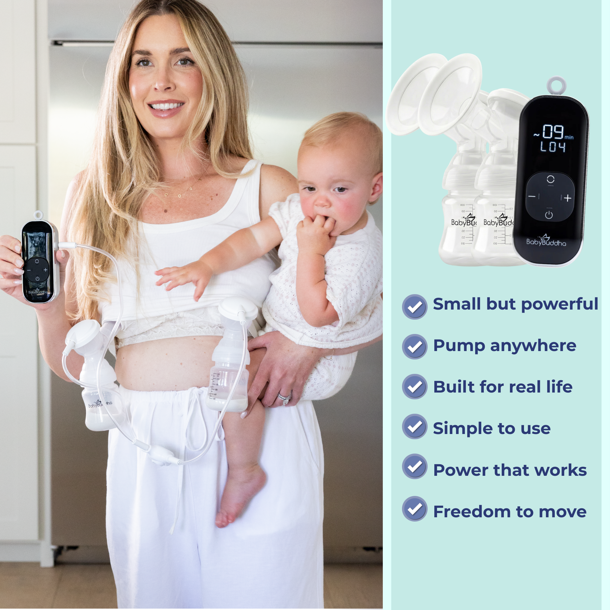 BabyBuddha® 3.0 Primary Portable Breast Pump with EasyFit Kit
