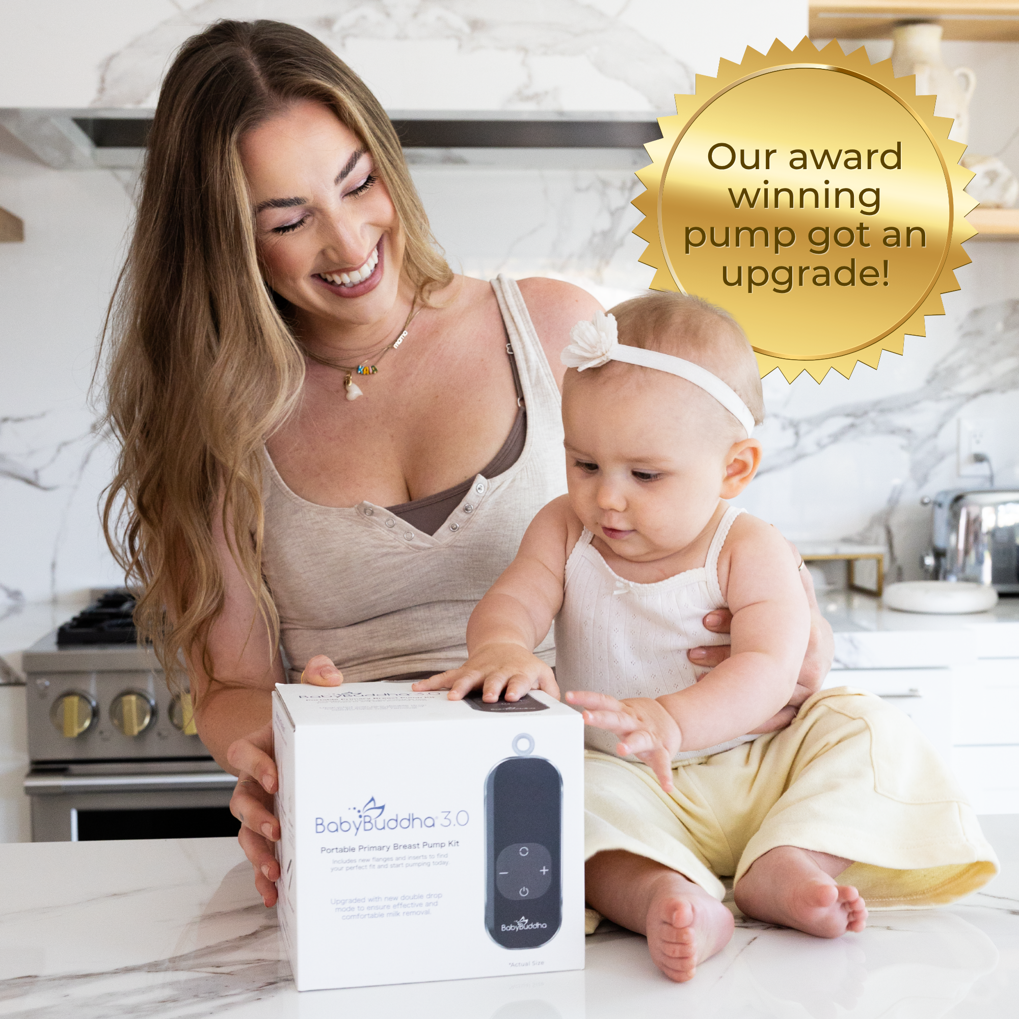 BabyBuddha® 3.0 Primary Portable Breast Pump with EasyFit Kit