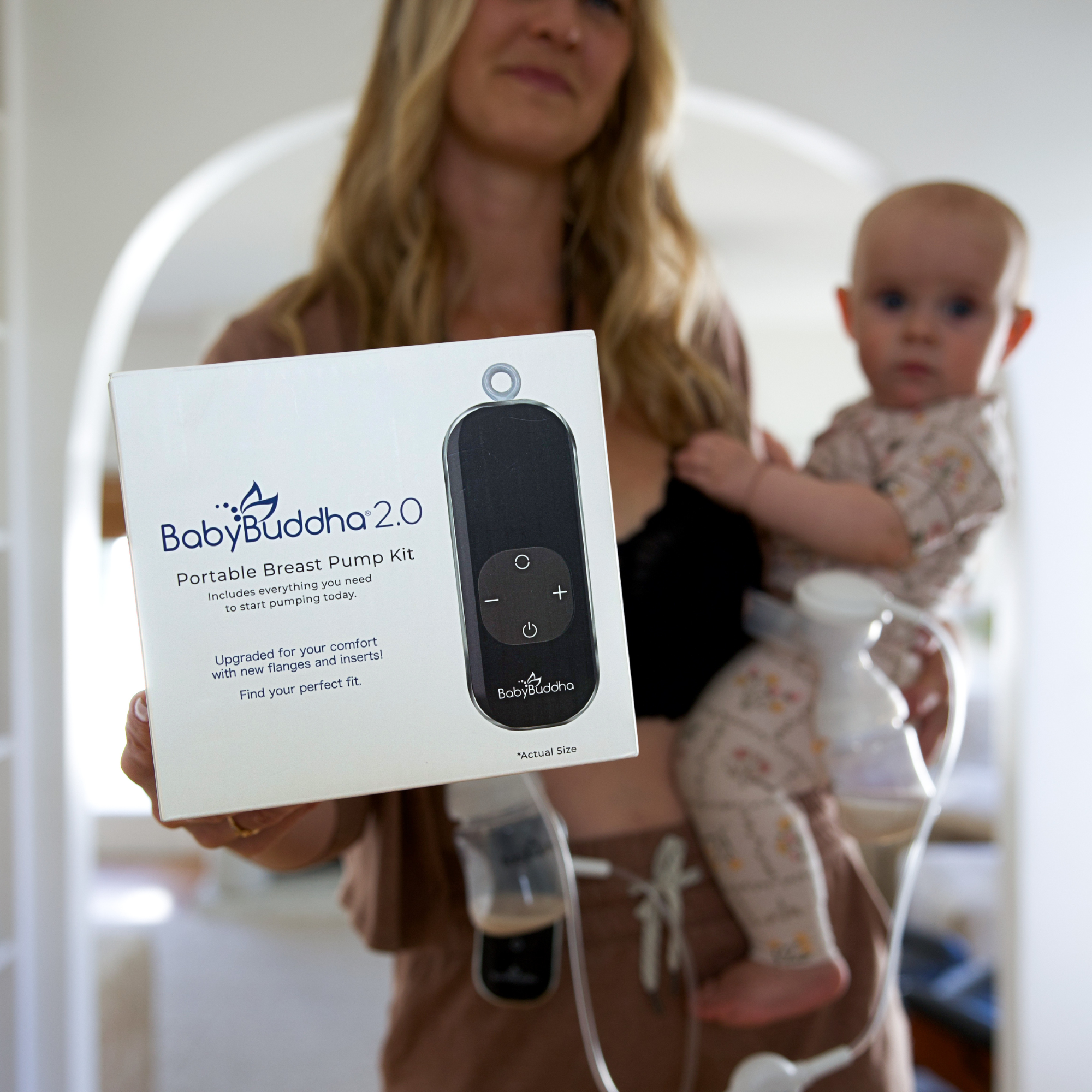 BabyBuddha® 2.0 Primary Portable Breast Pump with EasyFit Kit