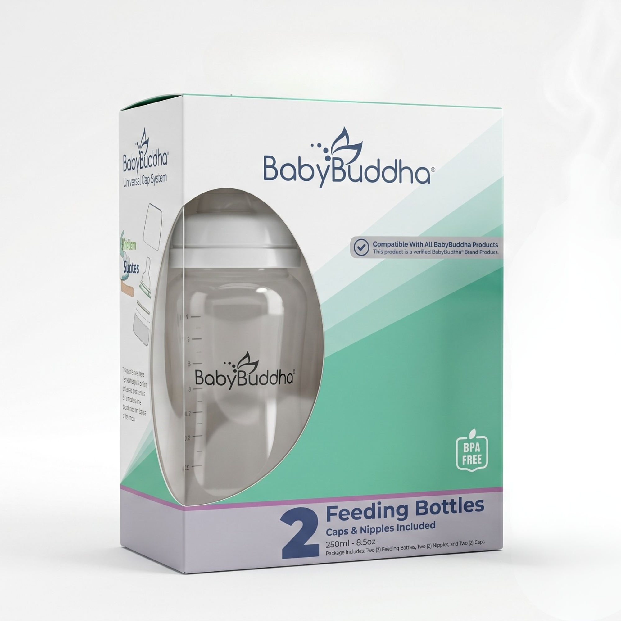 BabyBuddha 8.5oz Bottle Kit
