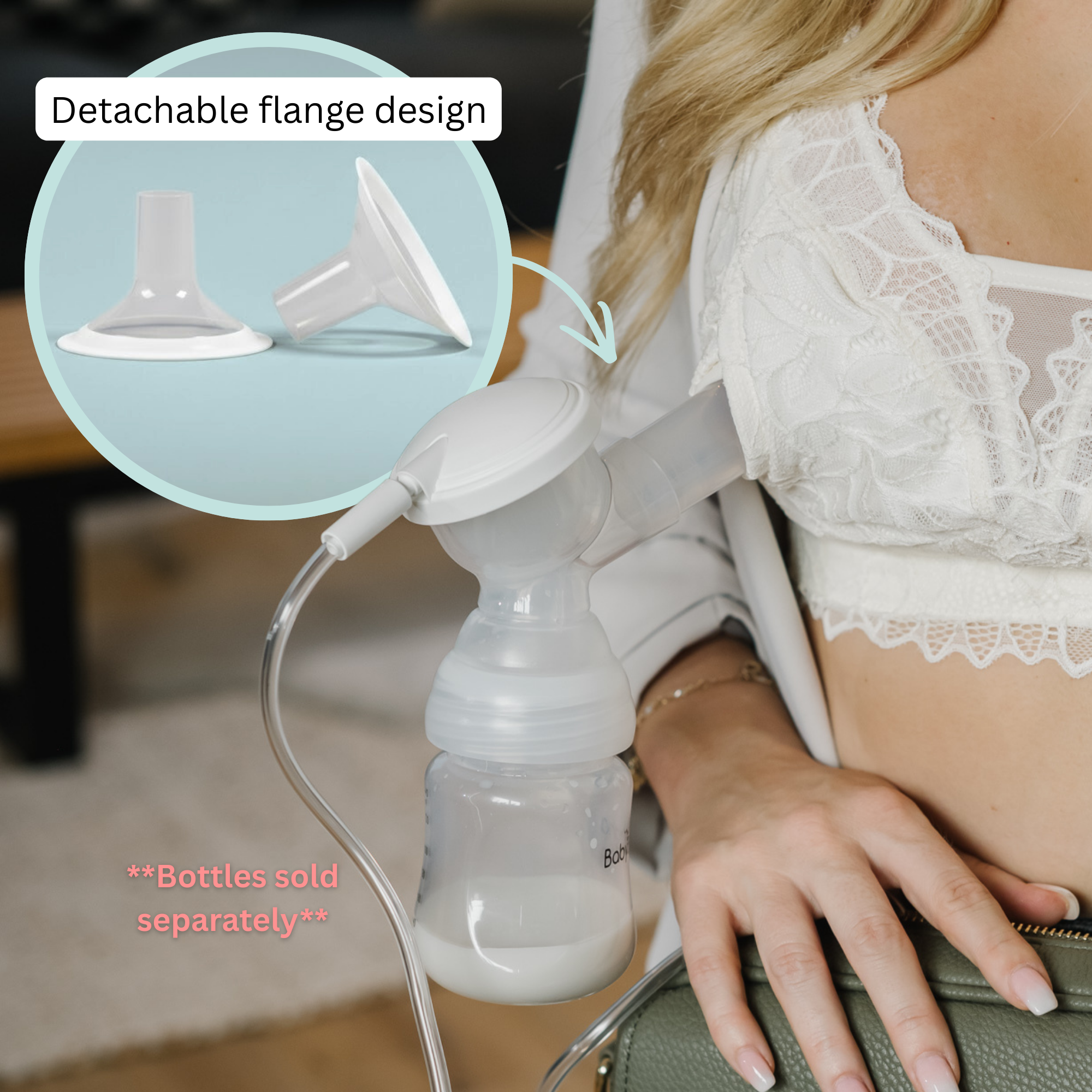 BabyBuddha® 2.0 Primary Portable Breast Pump with EasyFit Kit