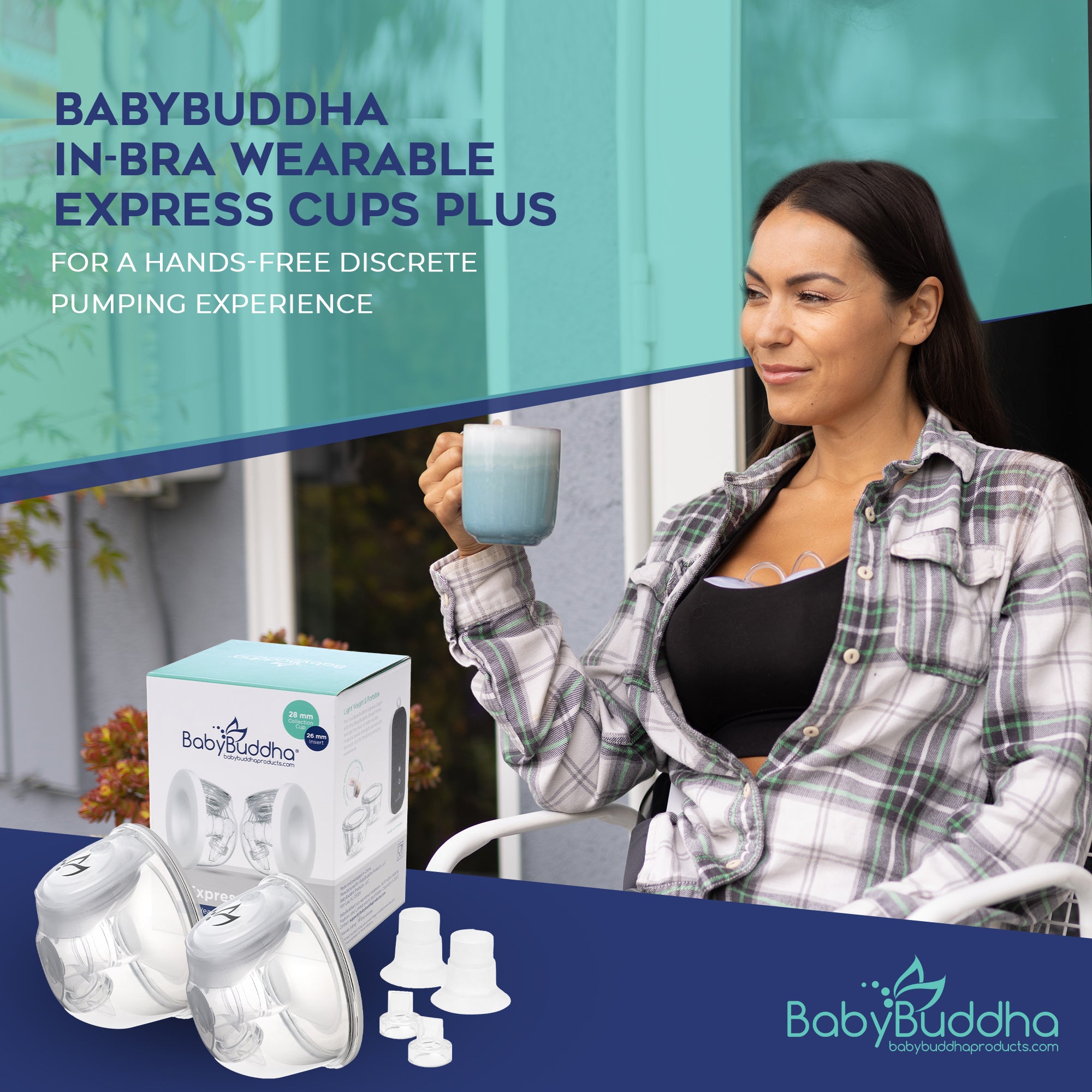 BabyBuddha® Single or Double Portable Breast Pump