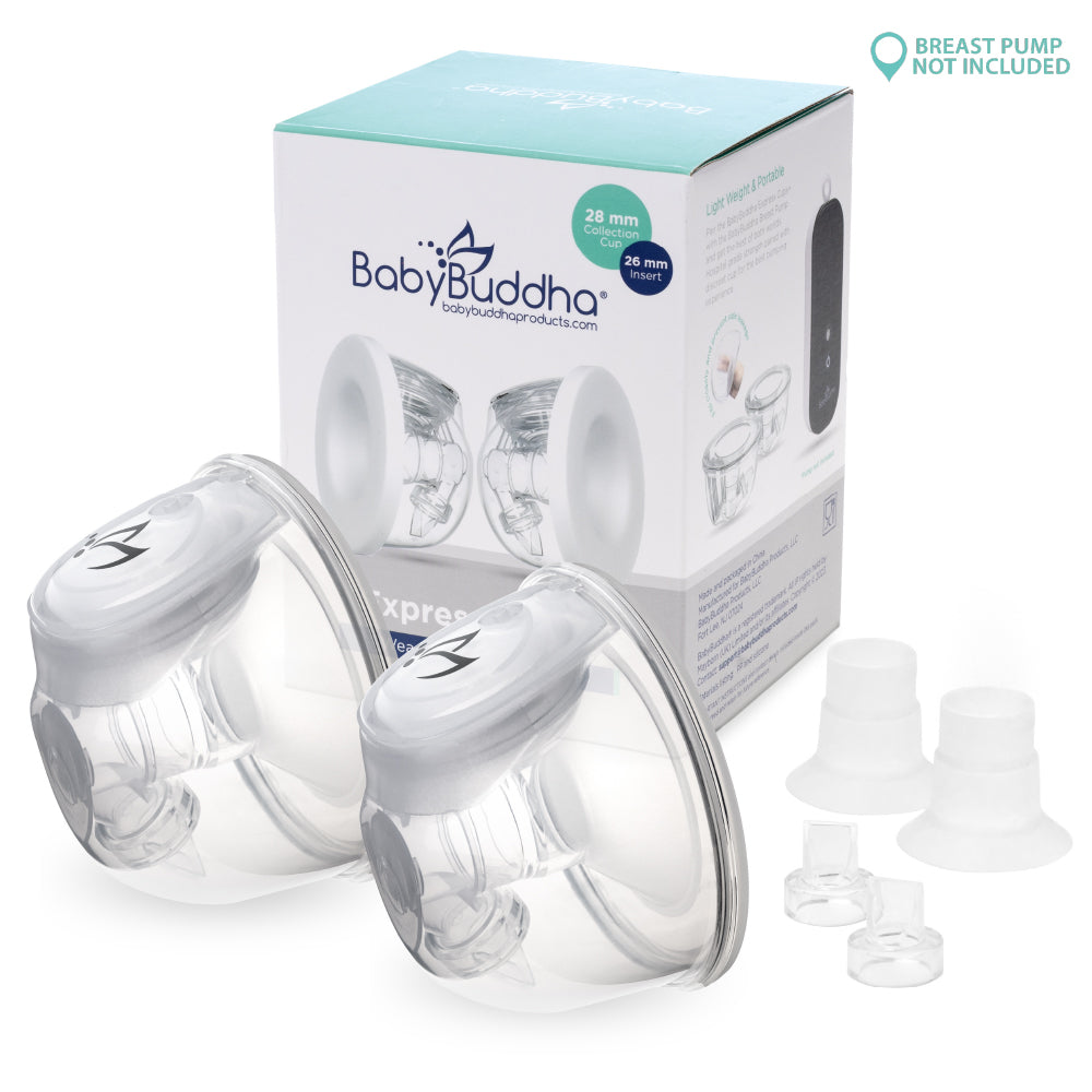 Hands-Free Breast Pump Collection Cups