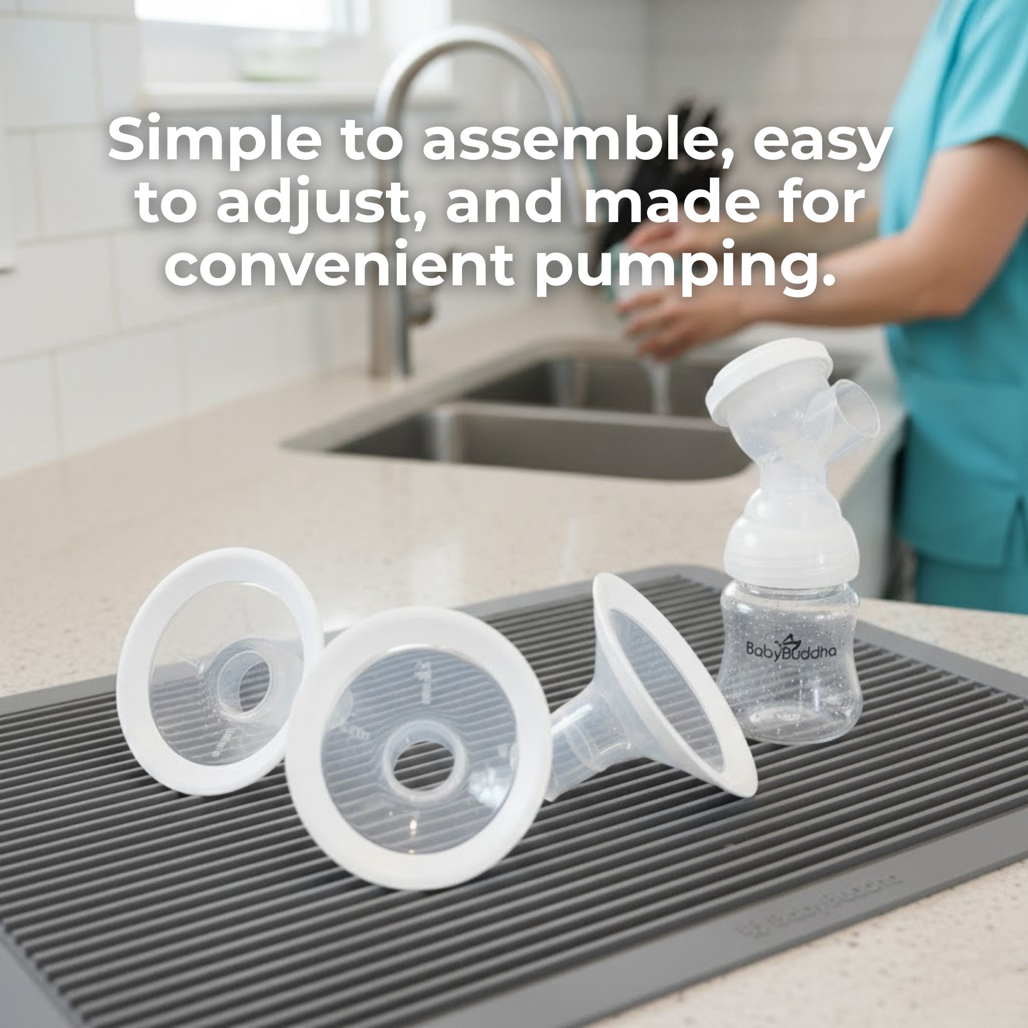 BabyBuddha® 2.0 Primary Portable Breast Pump with EasyFit Kit