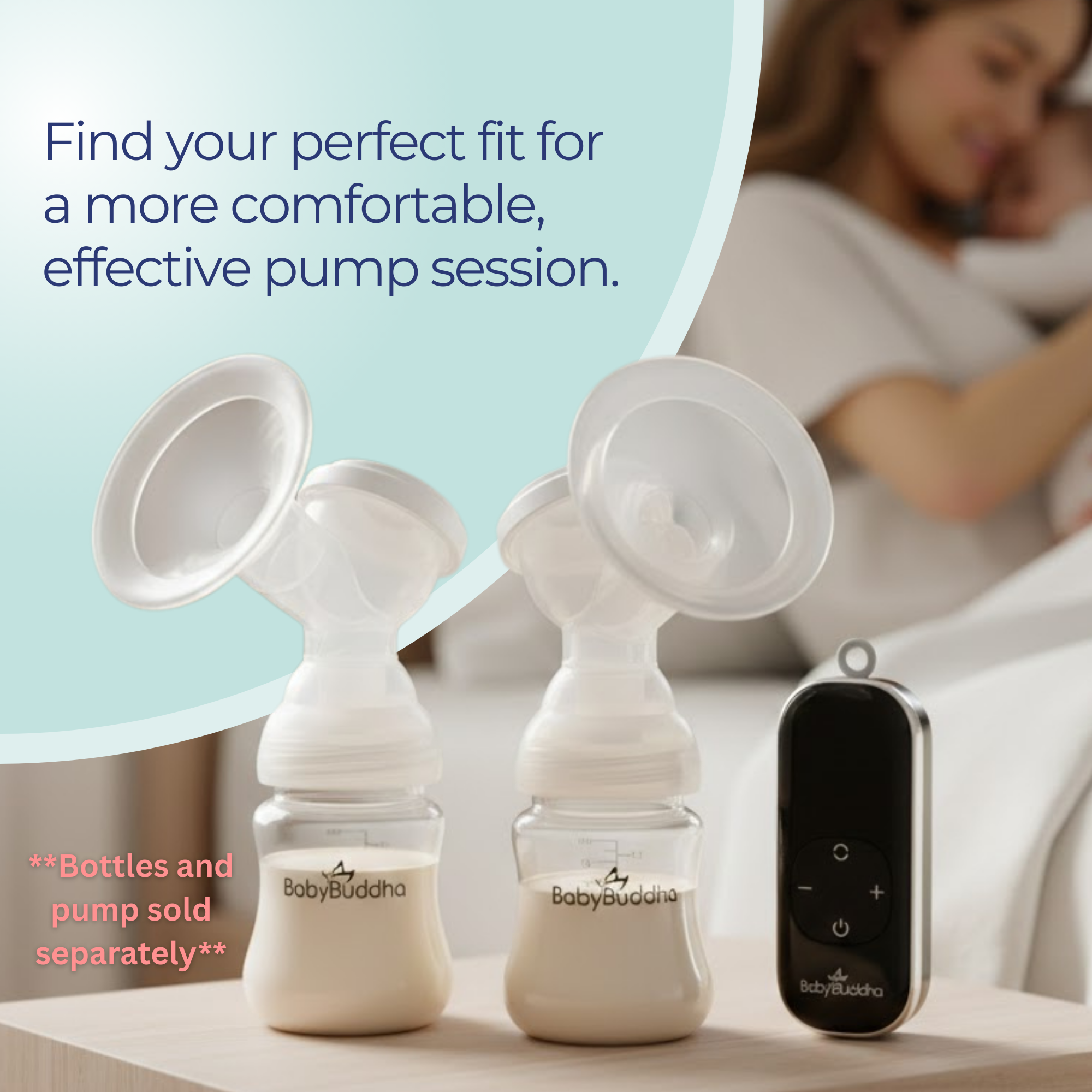BabyBuddha® 2.0 Primary Portable Breast Pump with EasyFit Kit